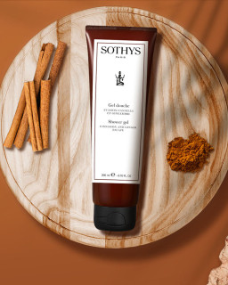 Gel doccia Sothys cannella e zenzero