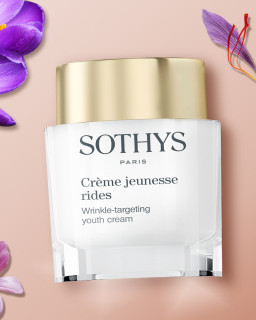 Crema viso antirughe e linee sottili per pelli normali e miste, Sothys