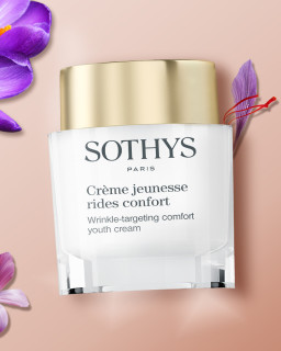 Crema antirughe comfort Sothys per pelle del viso secca