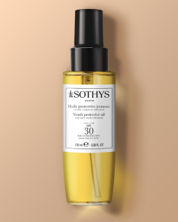 Olio protettivo SPF 30 per viso, corpo e capelli | Sothys Italia