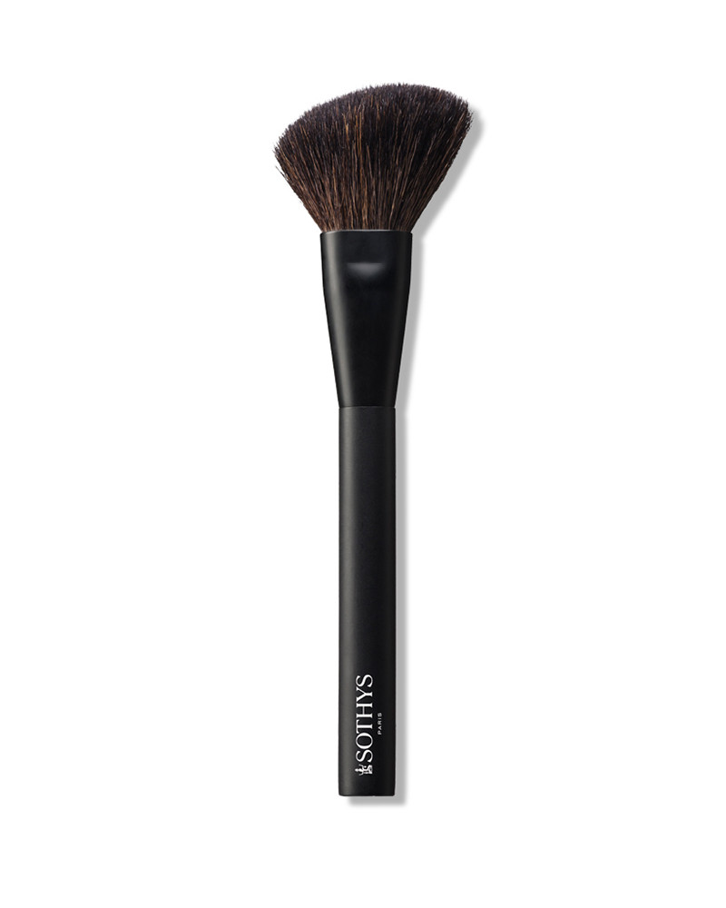 Pennello blush professionale Sothys, applicazione precisa del colore