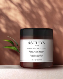 Balsamo corpo nutriente Sothys, profumato ambra e mirra