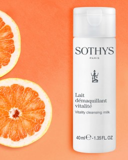 Latte detergente viso Sothys con estratto di pompelmo