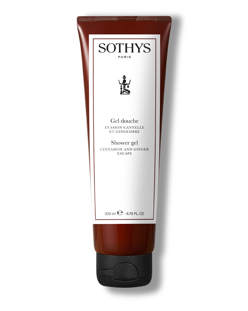 Gel doccia Sothys cannella e zenzero